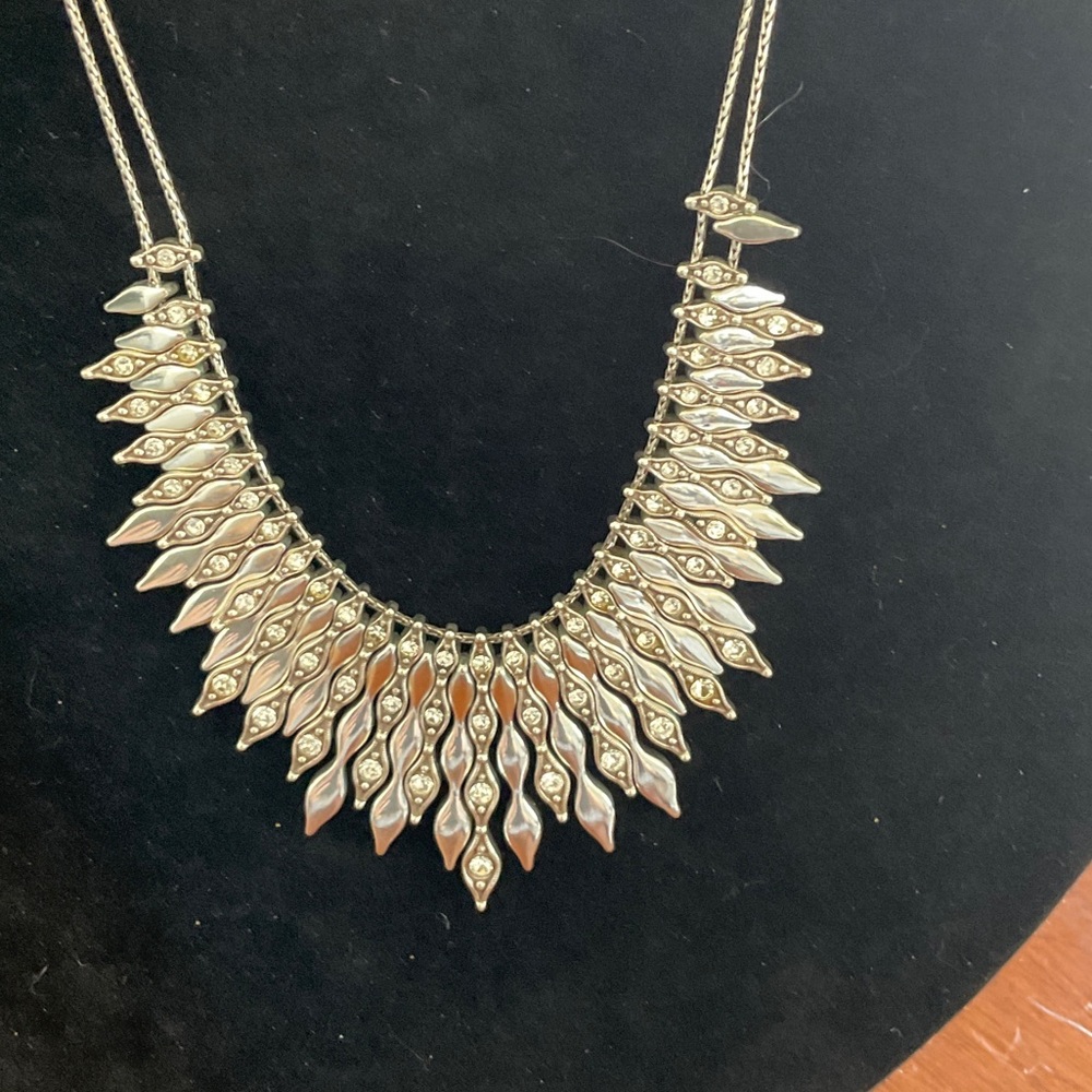 Brighton Silver Plated Andromedia Statement Necklace